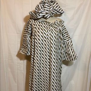 Maxi African dress size L